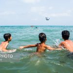 گشت و گذار تابستانی مردم در ساحل خزر