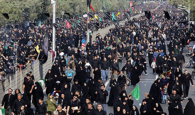 برنامه های ویژه راهپیمایی جاماندگان اربعین در منطقه ۱۷ تهران