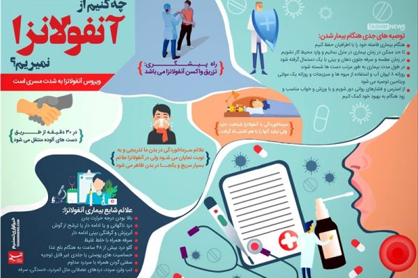 چگونه از آنفولانزا نمیریم؟ + اینفوگرافیک