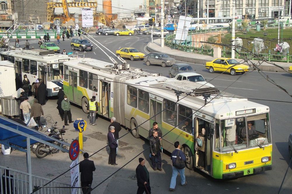 اتوبوس‌های برقی در راه پایتخت