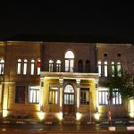 نورپردازی بنای تاریخی مهمانسرای دانشگاه امام علی (ع)