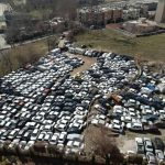 پارکینگ غیرمجاز در شمال تهران تخلیه شد