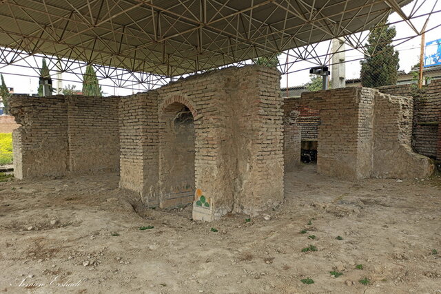 آغاز کاوش باستان‌ شناسی حمام صفوی فرح‌آباد