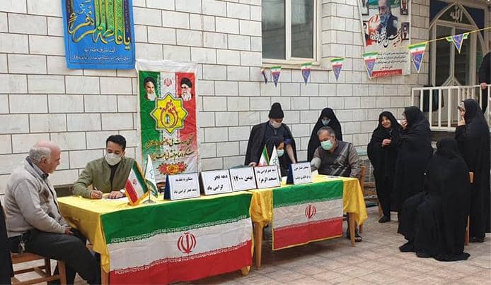 برپایی میز خدمت سلامت در ۱۲ مسجد منطقه ۱۲ تهران