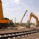 اجرای عملیات ریل برداری حریم راه آهن تهران-اهواز