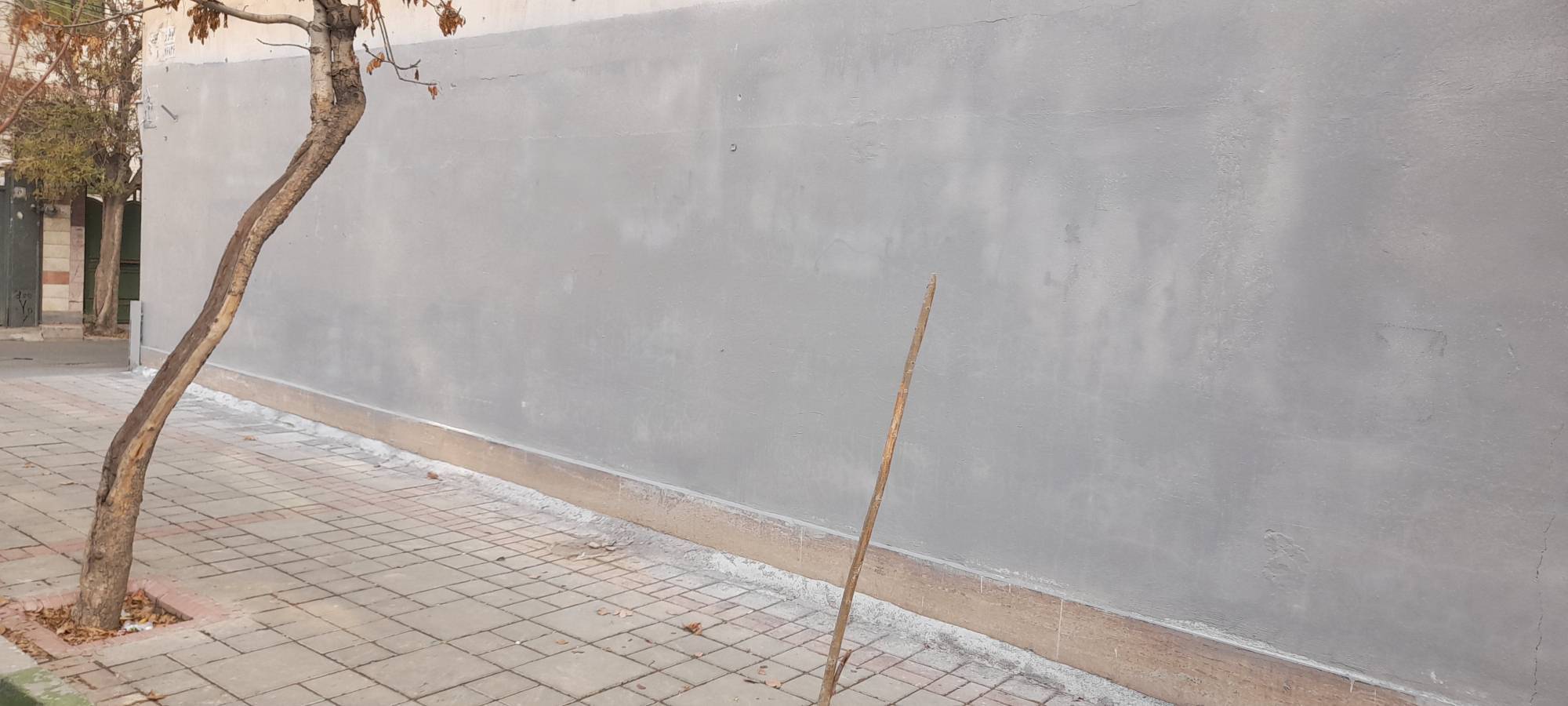 اجرای طرح پاکسازی جداره های شهری در منطقه ۱۷ تهران