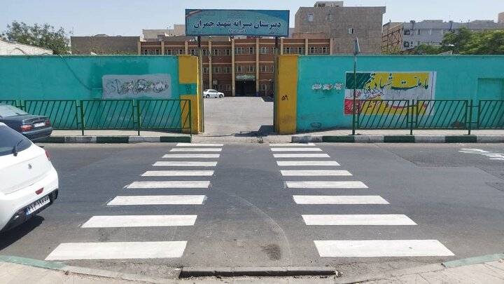 آغاز عملیات ایمن سازی معابر محدوده مدارس تهران