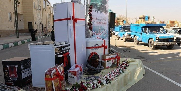 اهدای ۱۱۰ سری کامل جهیزیه به نوعروسان نیازمند تهران