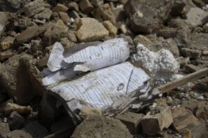 تخریب کتابخانه سیدالشهدا(ع) حسینیه اعظم زنجان+ عکس