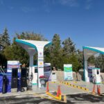 فعالیت نخستین ایستگاه شارژ اختصاصی تاکسی‌های برقی در شمال تهران